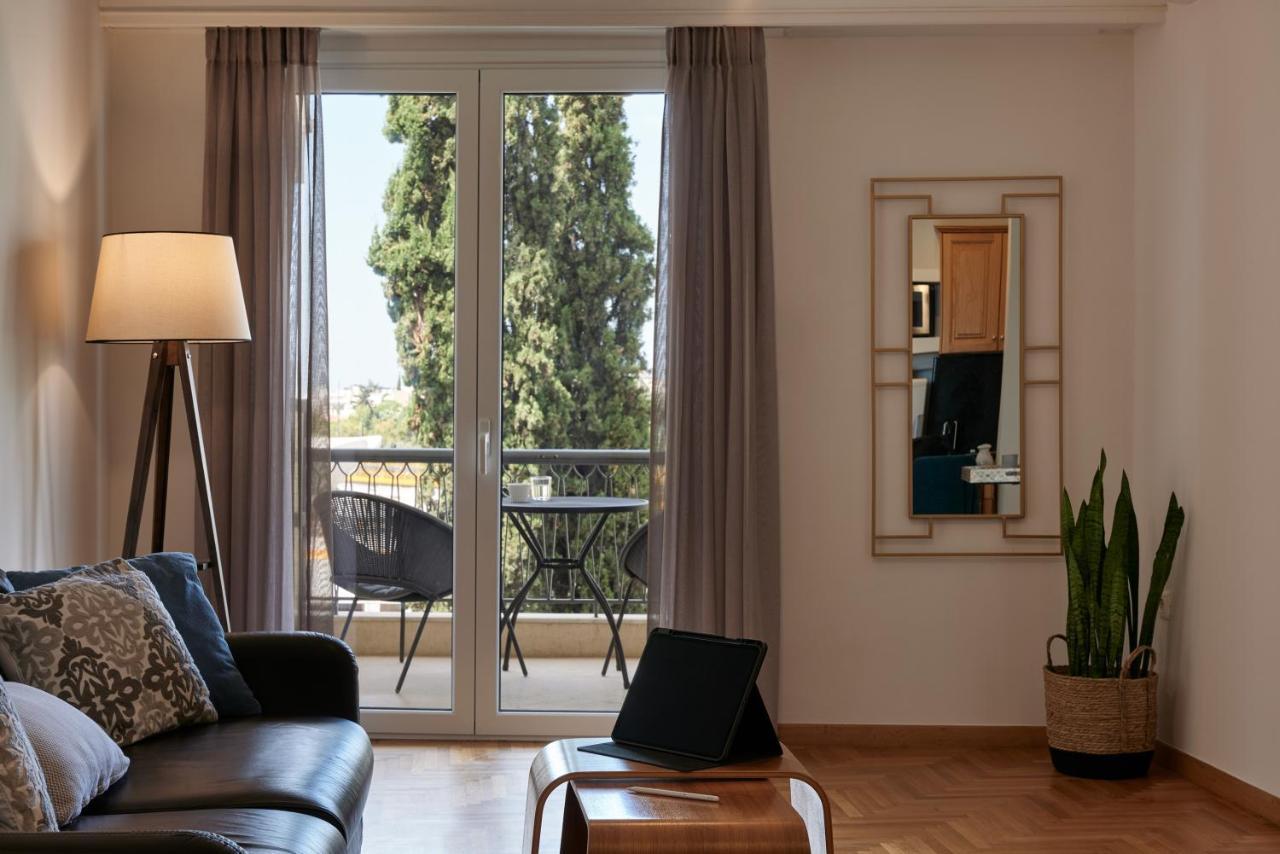 Chic One Bd Apartment With Hilton View Athens Luaran gambar