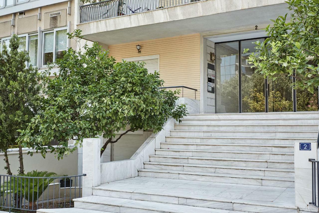 Chic One Bd Apartment With Hilton View Athens Luaran gambar